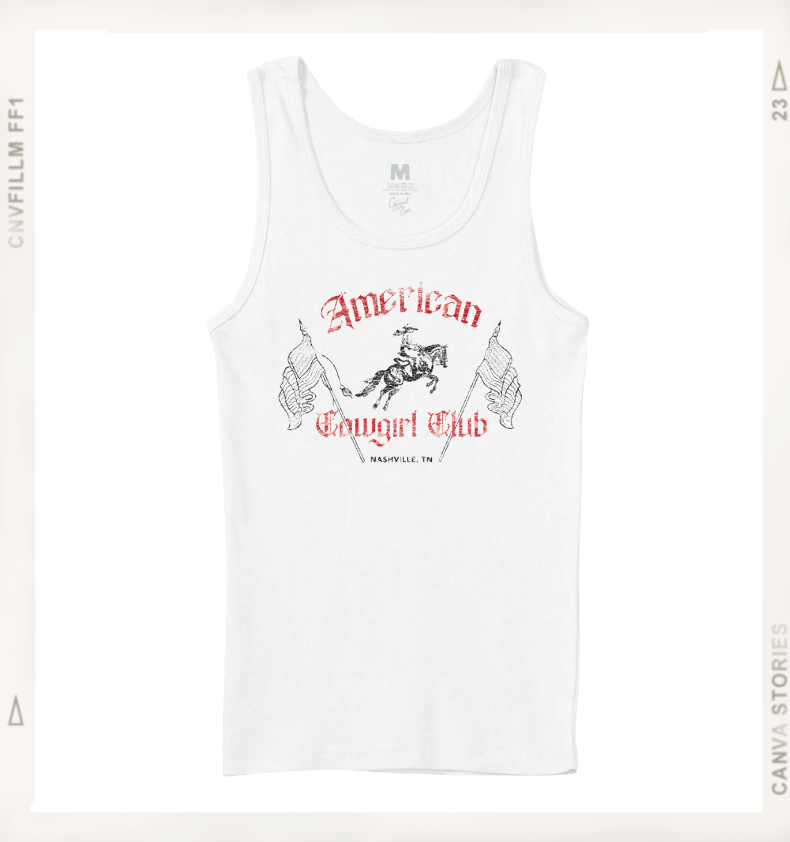 American Cowgirl Club Women's Tank Top